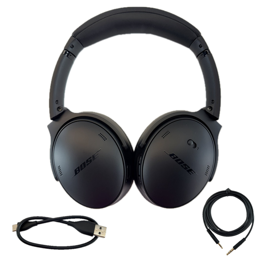 Bose QuietComfort Over-Ear Headphones Wireless Noise Canceling Bluetooth Black